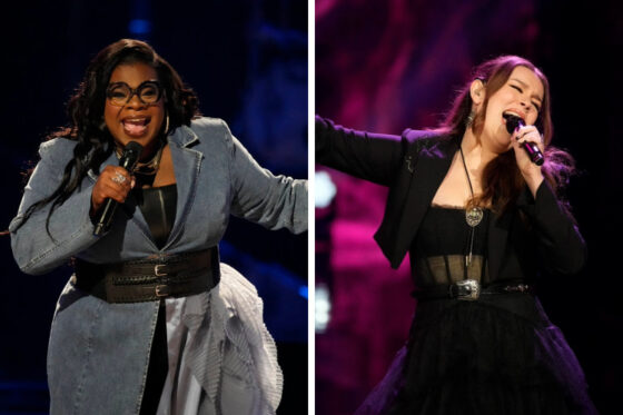 Jazz McKenzie and Aubrey Nicole on 'The Voice' 2025 Playoffs