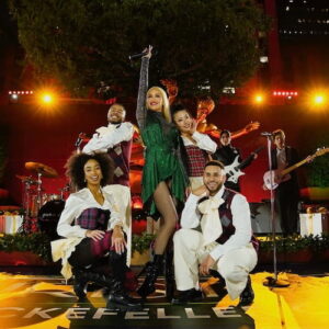 Gwen Stefani performs at Christmas in Rockefeller Center