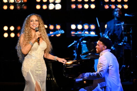 Mariah Carey and Anderson Paak on ' The Tonight Show Starring Jimmy Fallon'