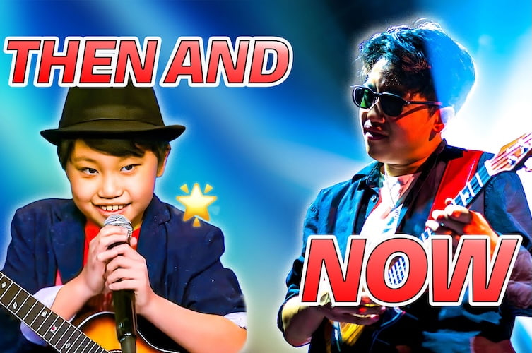 Feng E Then and Now video from Talent Recap