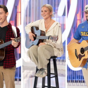 Josiah Dyer, Jayson Arendt, and Kyndal on 'American Idol' 2026