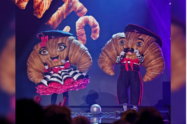 Croissants on 'The Masked Singer' 