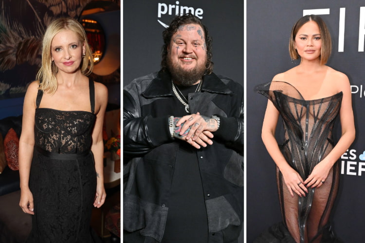 Sarah Michelle Gellar at "Wolf Pack" Premiere, Jelly Roll at the Country Music Awards, and Chrissy Teigen at the 67th Annual Grammy Awards