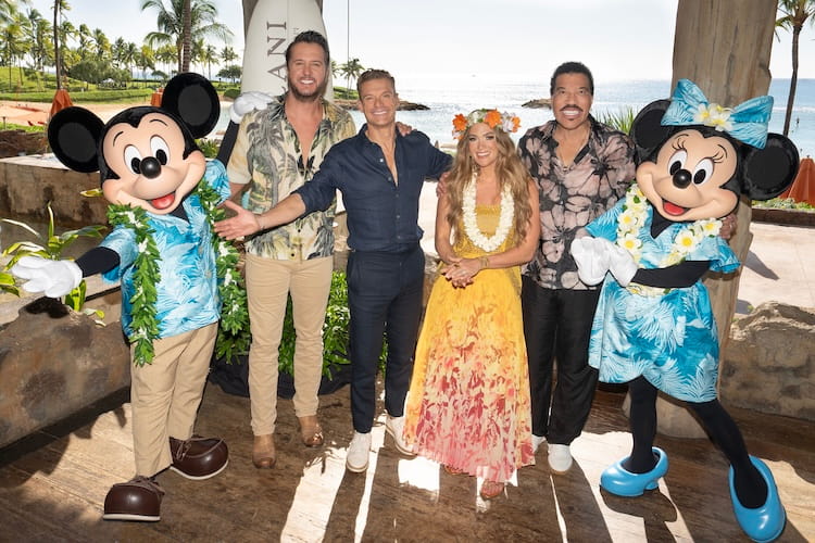 Luke Bryan, Ryan Seacrest, Carrie Underwood, and Lionel Richie on 'American Idol' 2026