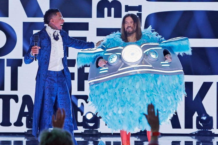 Billy Ray Cyrus unmasked on 'The Masked Singer'