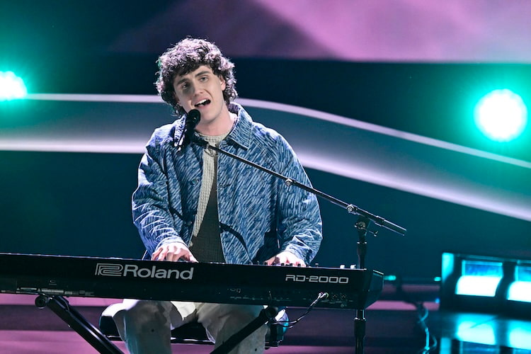 Lucas West on 'The Voice Battle of Champions' 2026