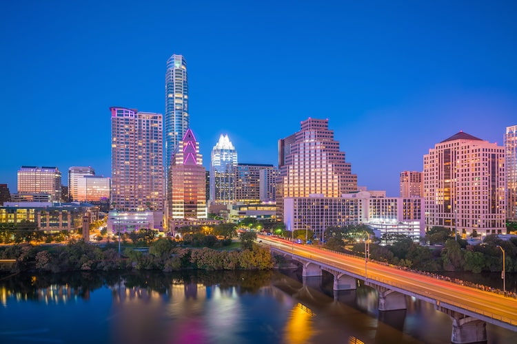 Downtown Skyline of Austin, Texas