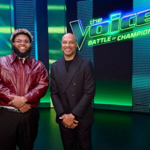Druski and Derek Fisher on 'The Voice Battle of Champions'