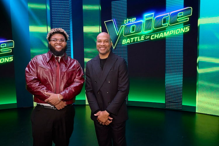 Druski and Derek Fisher on 'The Voice Battle of Champions'