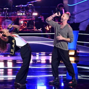 Jonah Mayor and Aaron Lavigne on 'The Voice' Battles 2026