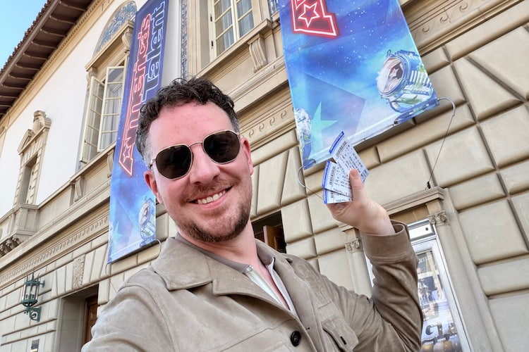 Max Fox at 'America's Got Talent' Filming