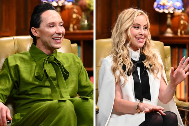 Tara Lipinski and Johnny Weir on 'Traitors'