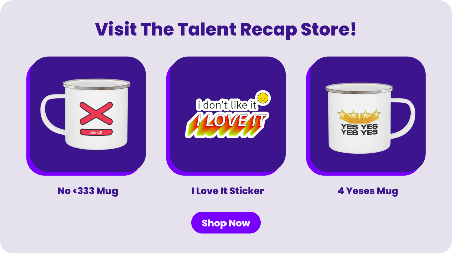Talent Recap Merchandise Banner