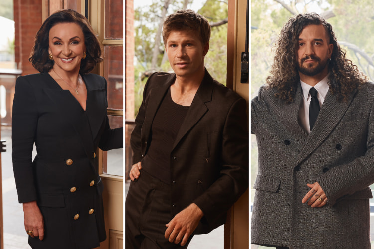 Shirley Ballas, Robert Irwin, and Mark Ballas for 'Dancing With The Stars: The Next Pro'