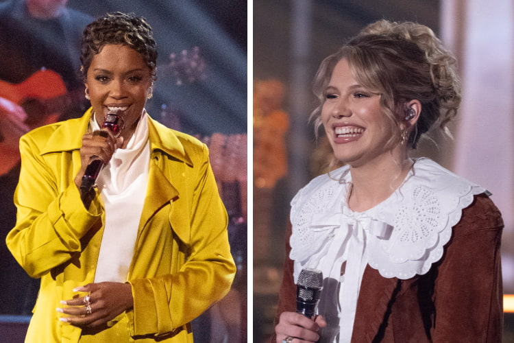 Keyla Richardson and Hannah Harper on 'American Idol' 2026