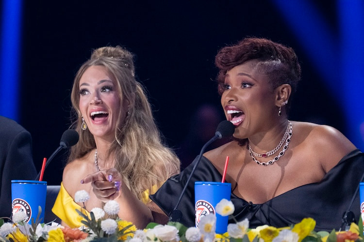 Carrie Underwood and Jennifer Hudson on 'American Idol' 2026