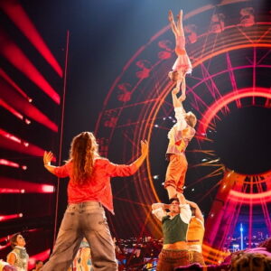 Zurcaroh performing at 'Eurovision Song Contest' Semi Finals 1 2026