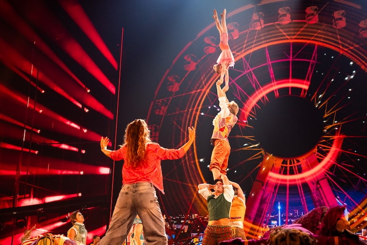 Zurcaroh performing at 'Eurovision Song Contest' Semi Finals 1 2026